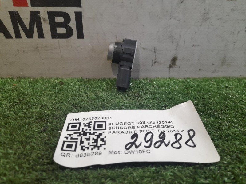 Sensore Parcheggio Paraurti POST 0263023081 Peugeot 308 II 2014