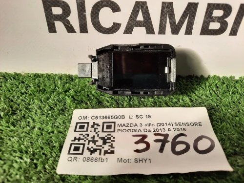 Sensore Pioggia C513665G0B Mazda 3 III 2014