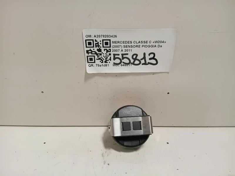 Sensore Pioggia A2078203426 Mercedes Classe C W204 2007