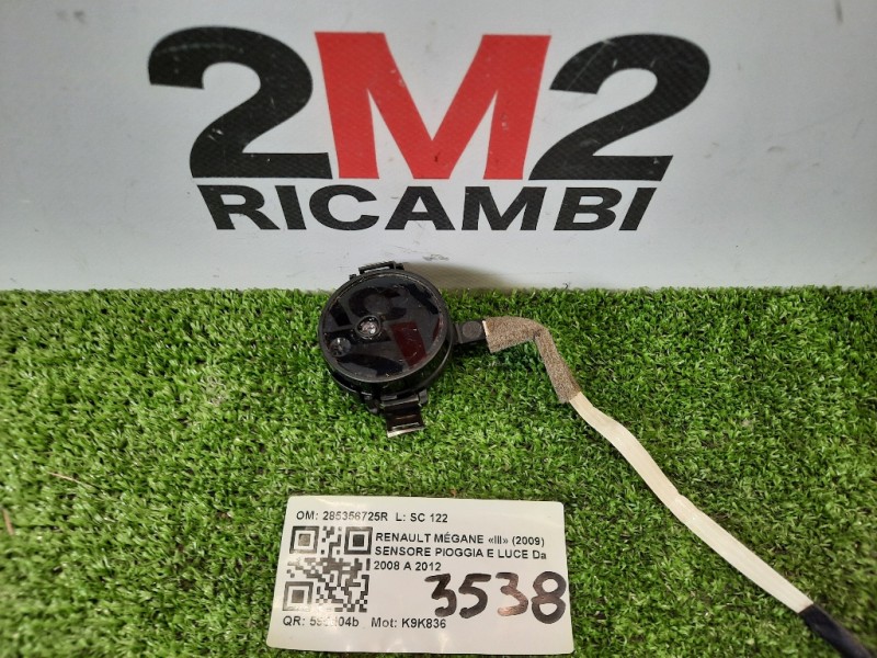 Sensore Pioggia E LUCE 285350002R LUCE PARABREZZA Renault Mégane III 2009
