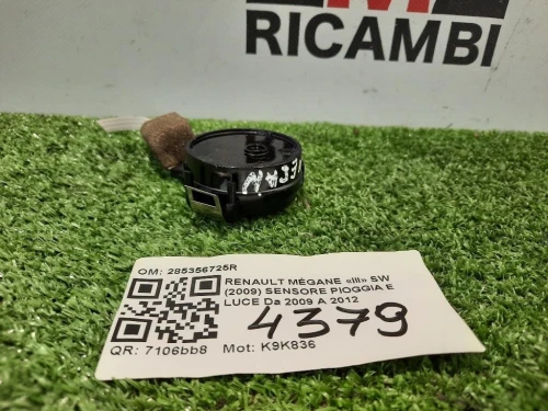 Sensore Pioggia E LUCE 285356725R Renault Mégane III SW 2009