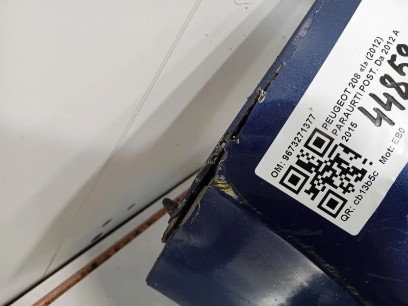Paraurti POST 9673271377 Peugeot 208 I 2012
