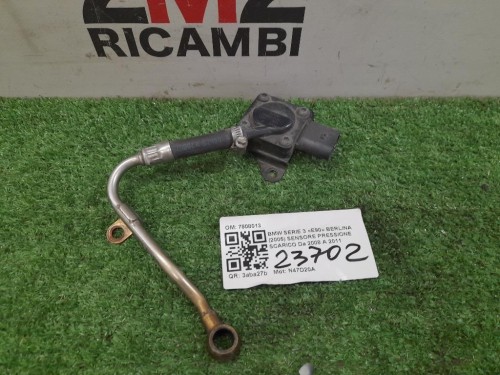 Sensore Pressione Scarico 7808013 Bmw Serie 3 E90 Berlina 2005