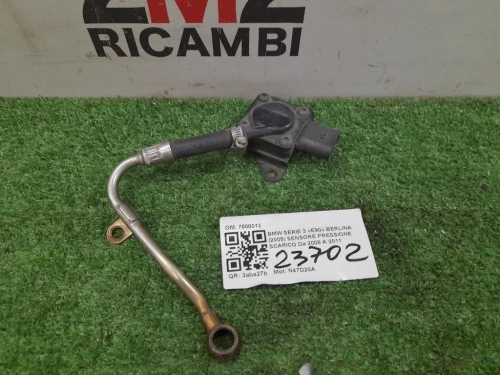 Sensore Pressione Scarico 7808013 Bmw Serie 3 E90 Berlina 2005