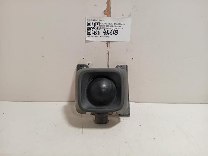 Sensore Radar Distronic ACC 5Q0 907 541 J Audi A3 8VA Sportback 2012