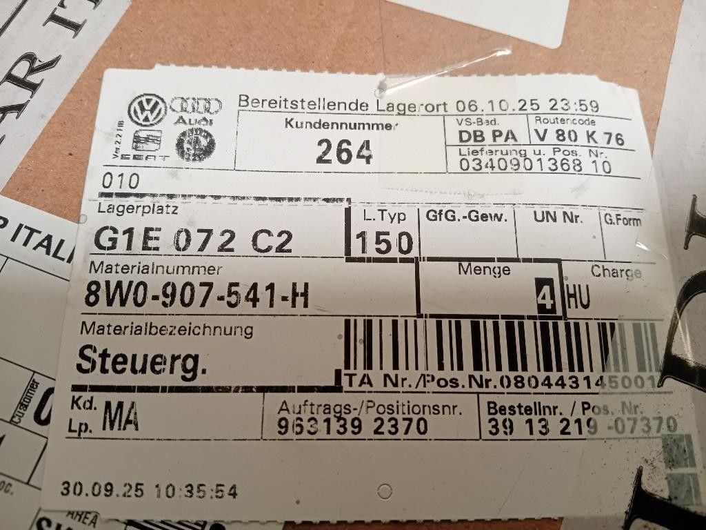 Sensore Radar Distronic ACC 8W0907541H Audi A4 8WC 2019