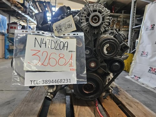 Motore Completo N47D20A 143CV 105KW Bmw Serie 3 E91 Touring 2005
