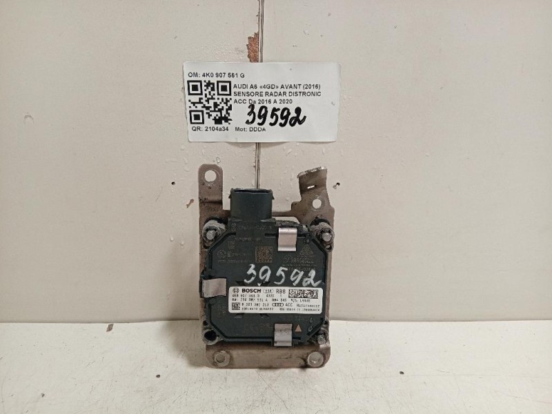 Sensore Radar Distronic ACC 4K0 907 561 G Audi A6 4GD Avant 2016