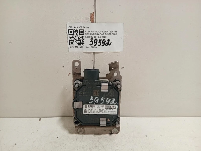 Sensore Radar Distronic ACC 4K0 907 561 G Audi A6 4GD Avant 2016