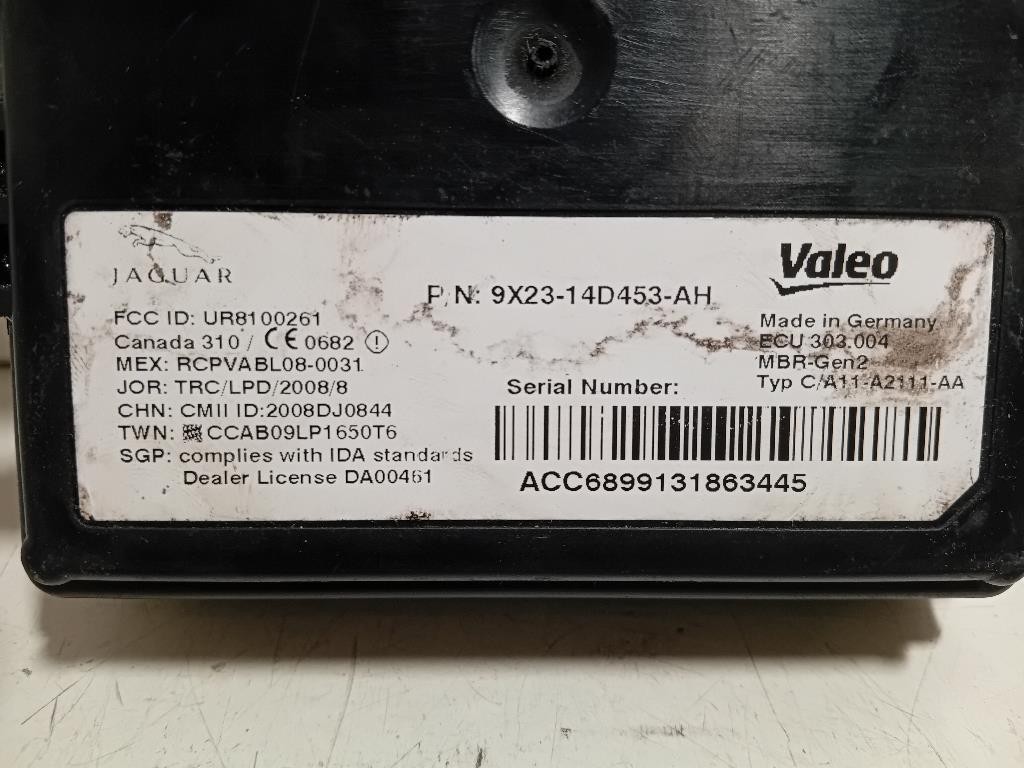 Sensore Radar Distronic ACC 9X23-14D453-AH Jaguar XF I 2011