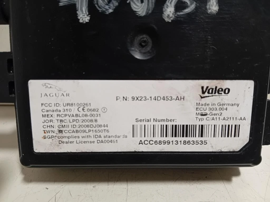 Sensore Radar Distronic ACC 9X23-14D453-AH Jaguar XF I 2011