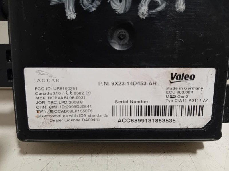 Sensore Radar Distronic ACC 9X23-14D453-AH Jaguar XF I 2011