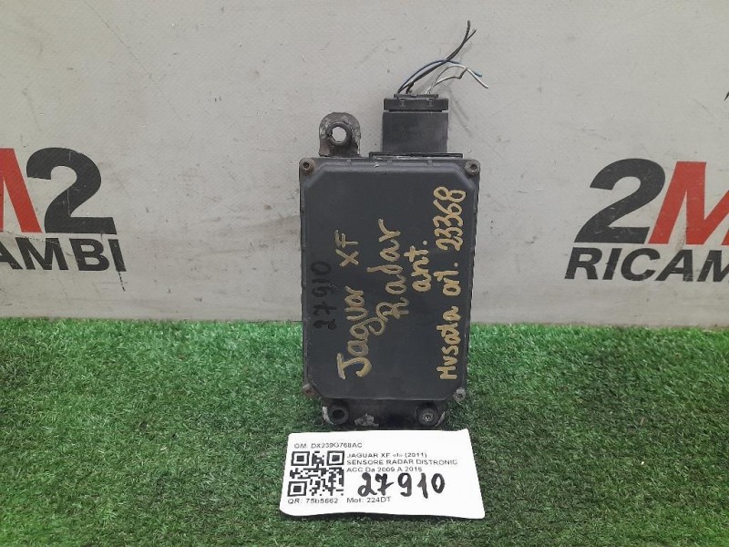Sensore Radar Distronic ACC DX239G768AC Jaguar XF I 2011
