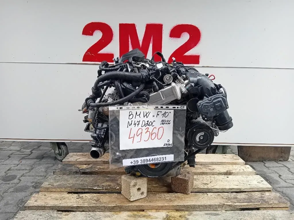 Motore Completo N47D20C 184 CV 137 KW Bmw Serie 5 F10 Berlina 2012