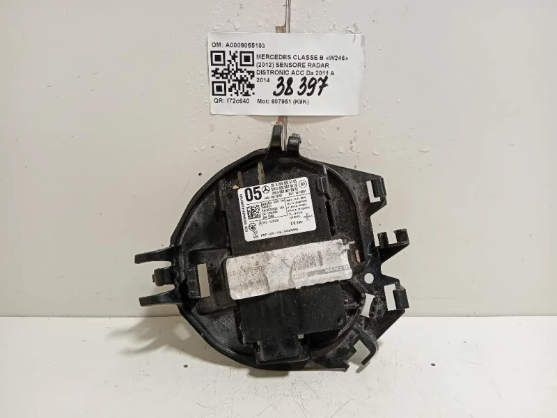Sensore Radar Distronic ACC A0009055103 Mercedes Classe B W246 2012