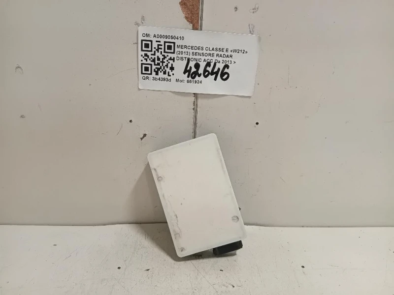 Sensore Radar Distronic ACC A0009050410 Mercedes Classe E W212 2013