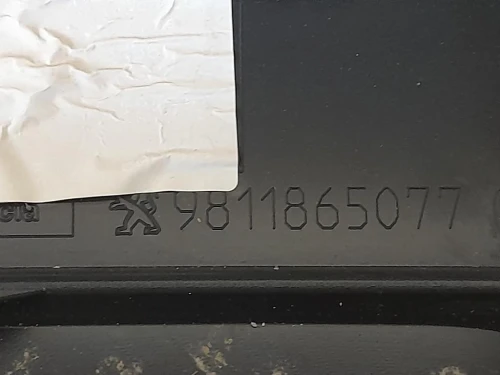 Paraurti POST 9811865077 Peugeot 3008 II 2016