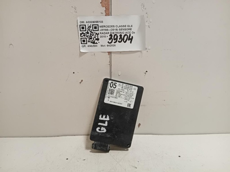 Sensore Radar Distronic ACC A0009055103 Mercedes Classe GLE W166 2015