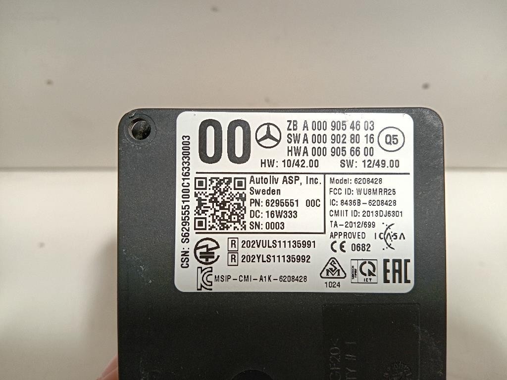 Sensore Radar Distronic ACC A 000 905 46 03 Mercedes Classe ML W166 2012