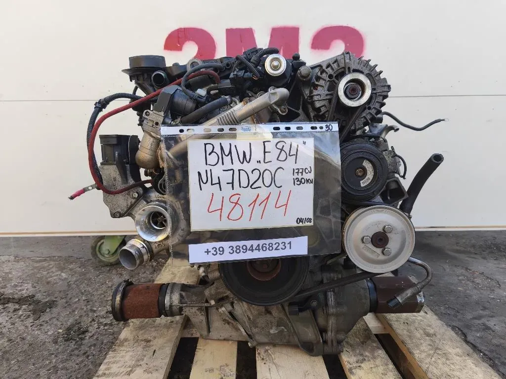 Motore Completo N47D20C 177 CV130 KW Bmw X1 E84 2010