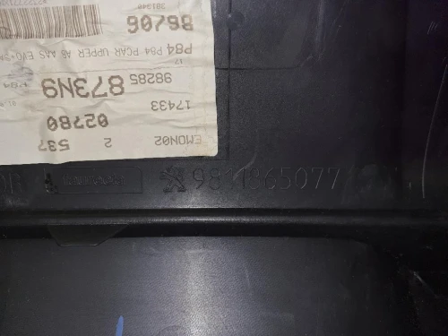 Paraurti POST 9811865077 Peugeot 3008 II 2016