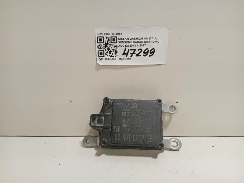 Sensore Radar Distronic ACC 4057-14-6068 Nissan Qashqai II 2014