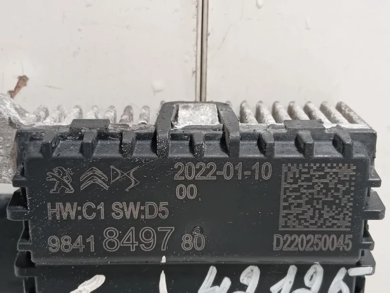 Sensore Radar Distronic ACC 9841849780 Opel Mokka B 2020