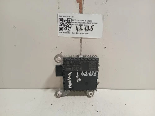 Sensore Radar Distronic ACC 9841849780 Opel Mokka B 2020