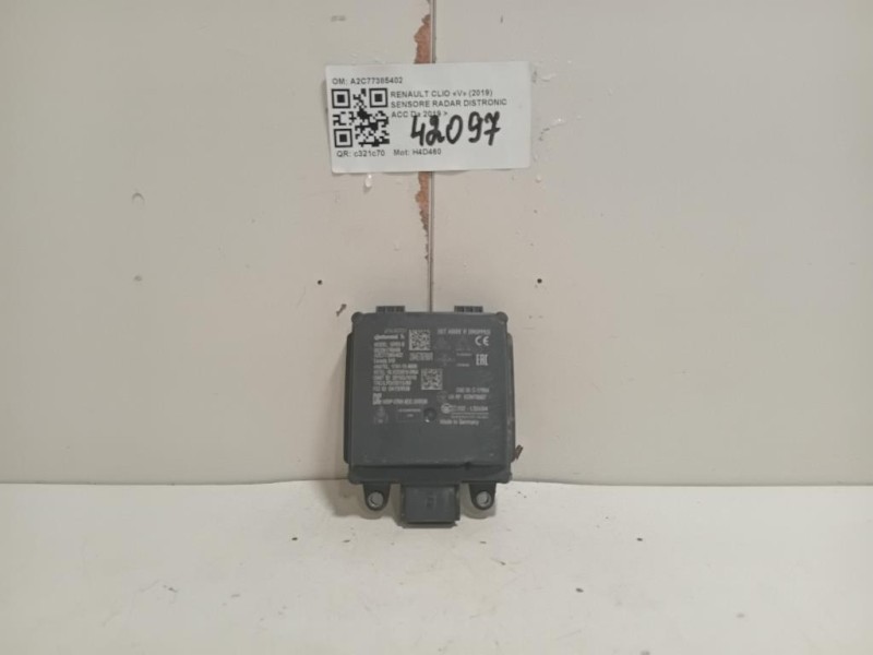 Sensore Radar Distronic ACC A2C77385402 Renault CLIO V 2019