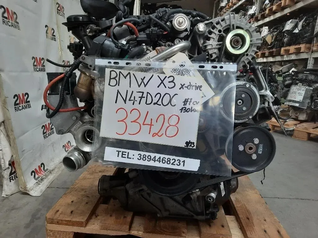 Motore Completo MOTORE X3 N47D20C 177CV 130KW Bmw X3 E83 2004
