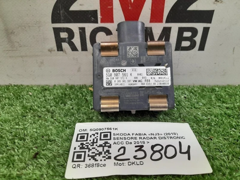 Sensore Radar Distronic ACC 5Q0907561K Skoda Fabia NJ3 2018
