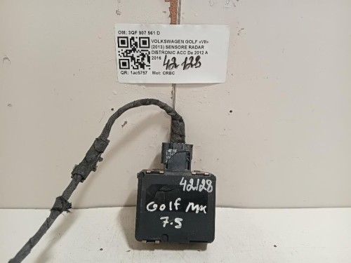 Sensore Radar Distronic ACC 3QF 907 561 D Volkswagen GOLF VII 2013