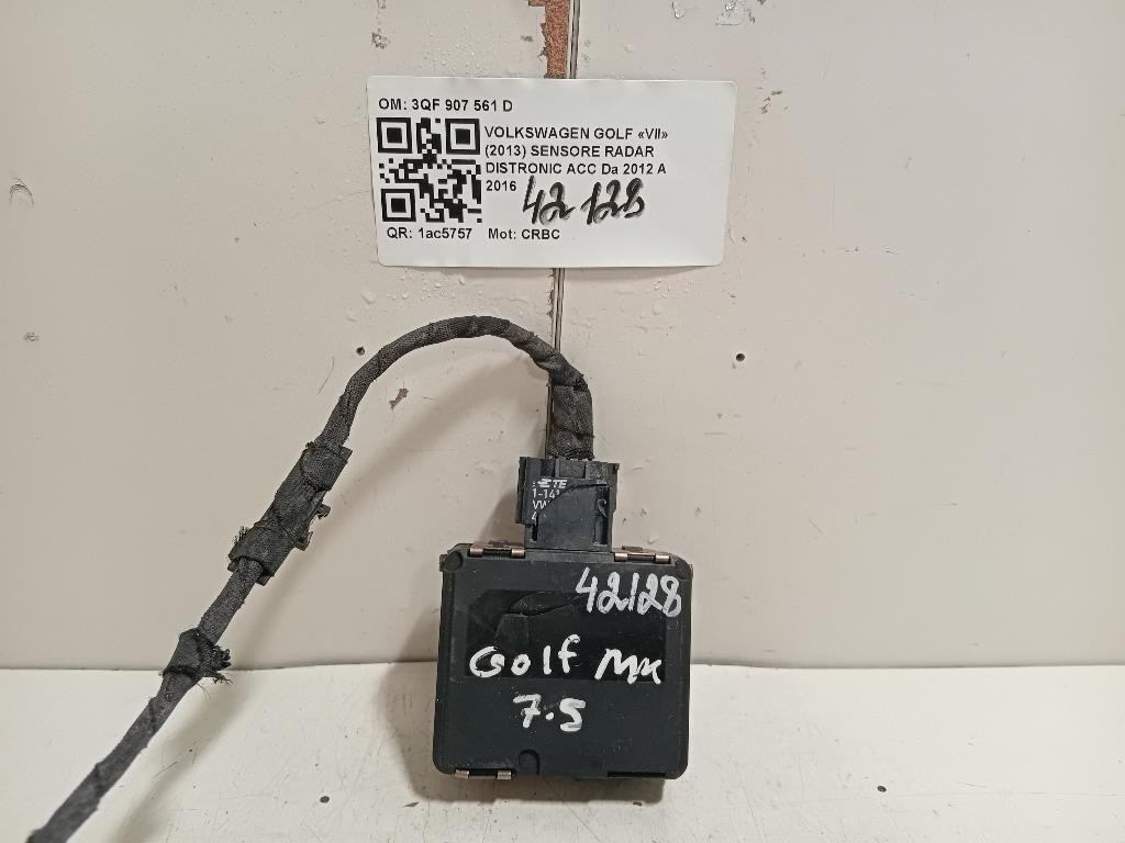 Sensore Radar Distronic ACC 3QF 907 561 D Volkswagen GOLF VII 2013