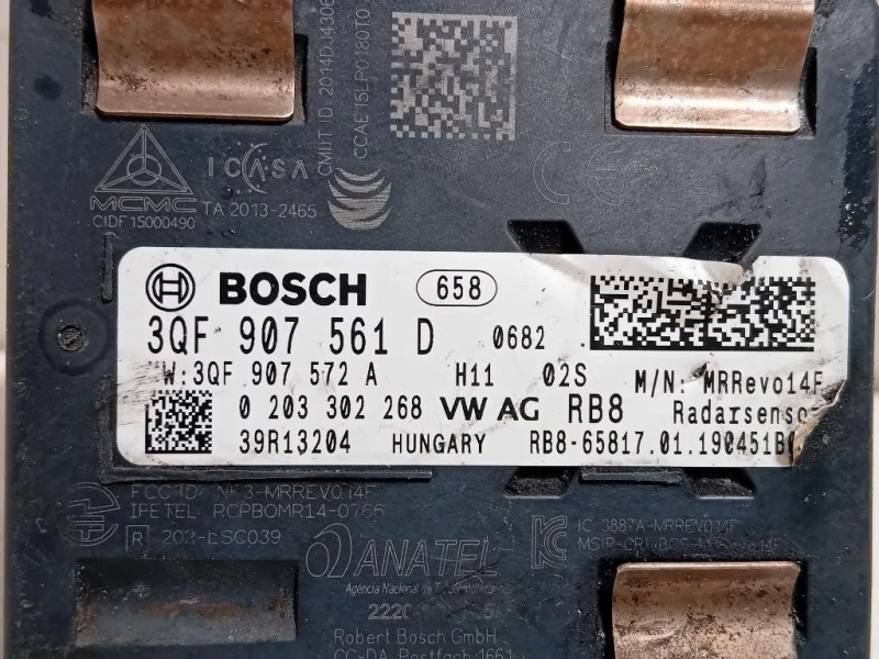 Sensore Radar Distronic ACC 3QF 907 561 D Volkswagen GOLF VII 2013