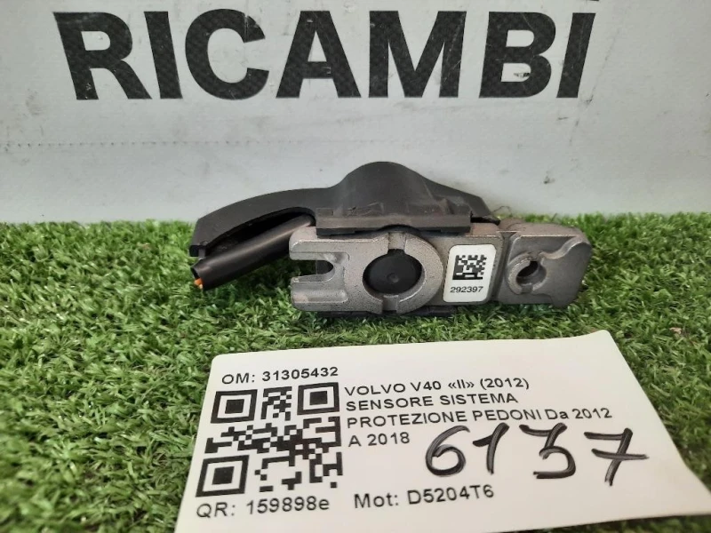 Sensore Sistema Protezione Pedoni SENSORE PROTEZIONE PEDONI 31305432 Volvo V40 II 2012