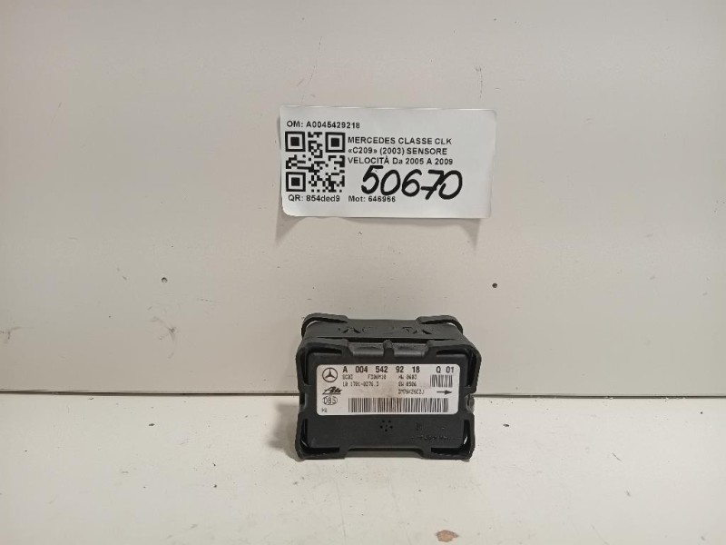 Sensore Velocità A0045429218 Mercedes Classe CLK C209 2003