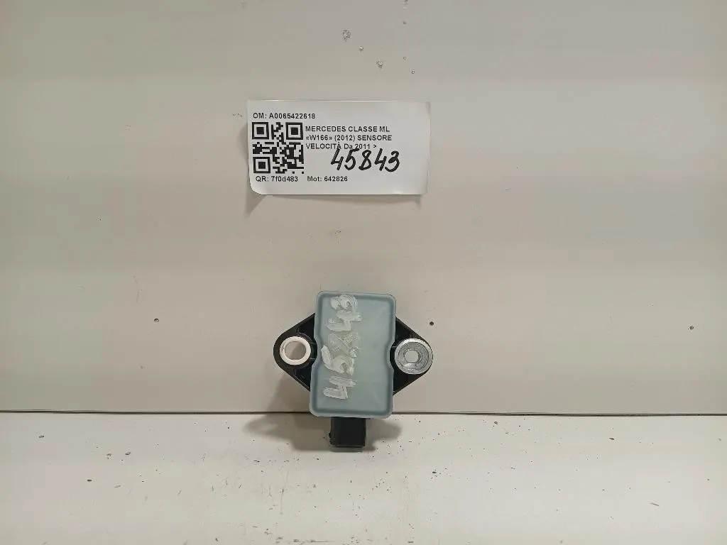 Sensore Velocità A0065422618 Mercedes Classe ML W166 2012