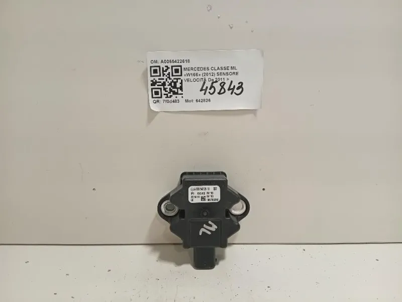 Sensore Velocità A0065422618 Mercedes Classe ML W166 2012