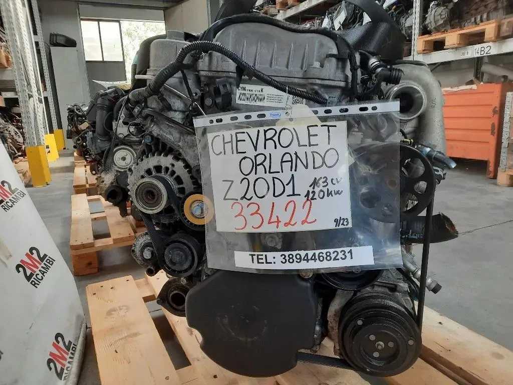 Motore Completo Z20D1 163CV 120KW Chevrolet Orlando 2011