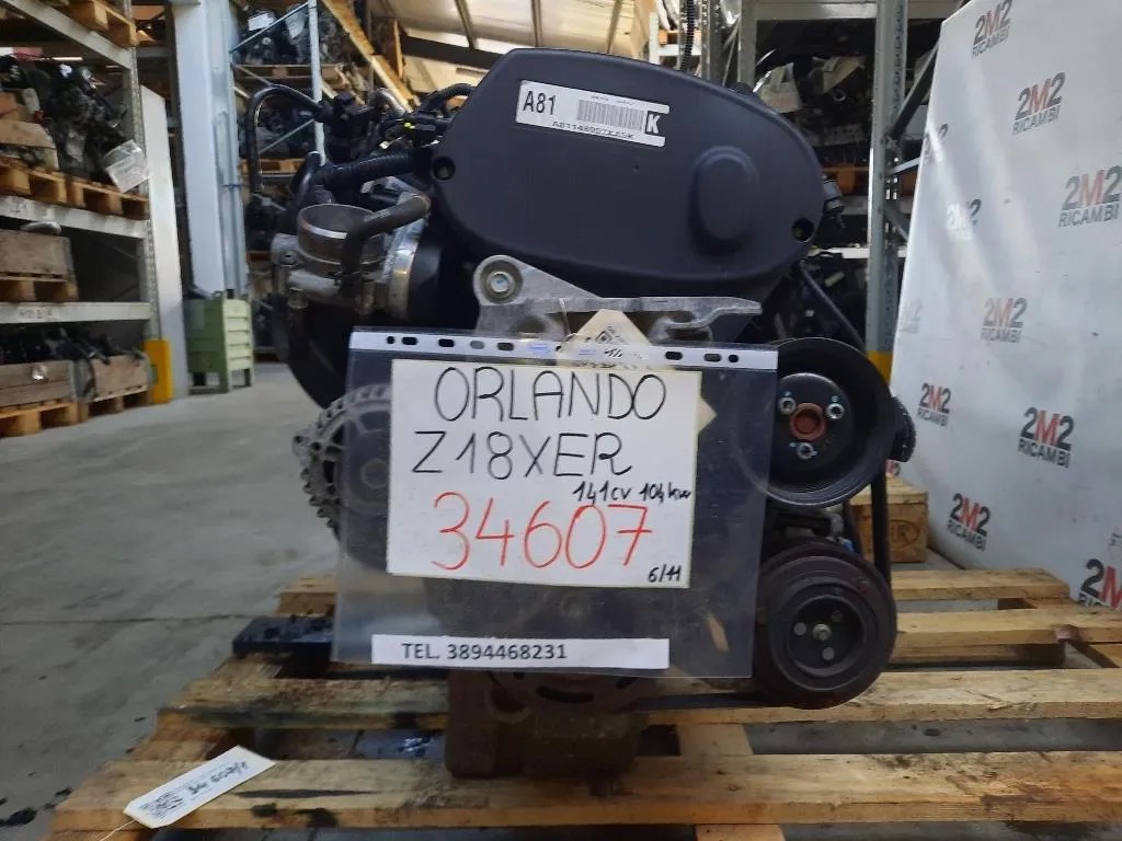 Motore Completo Z18XER 141CV 104KW Chevrolet Orlando 2011