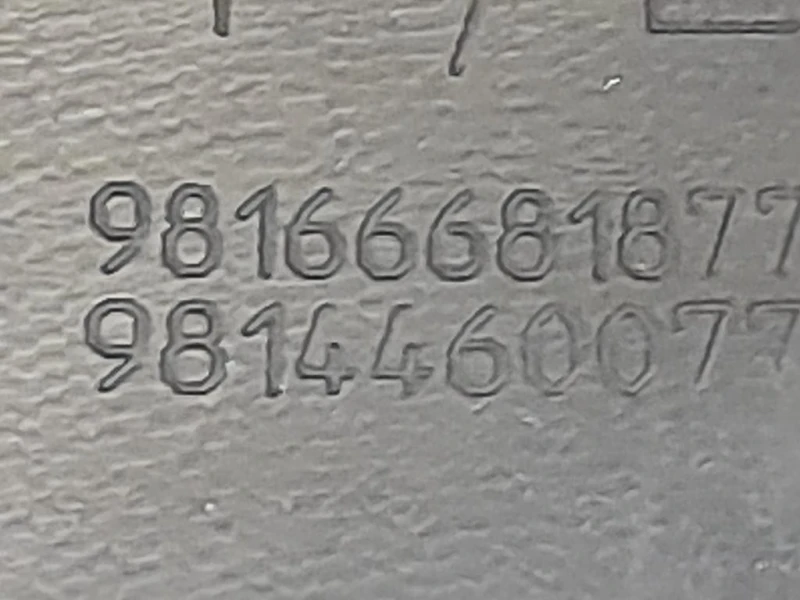 Paraurti POST 98166681877 9816681577 Peugeot 5008 II 2017