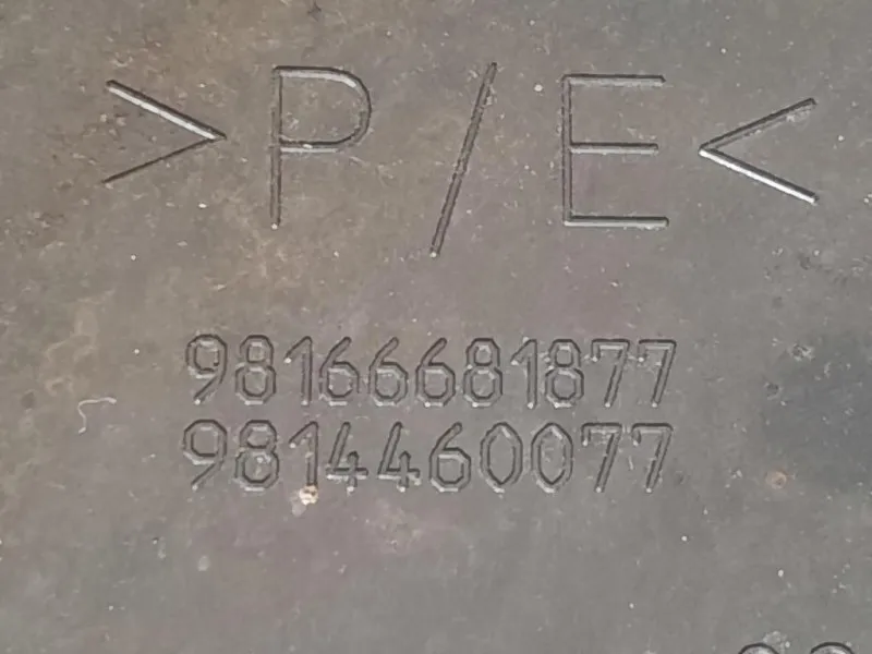 Paraurti POST 98166681877 Peugeot 5008 II 2017