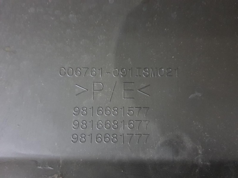 Paraurti POST 9816681577 Peugeot 5008 II 2017