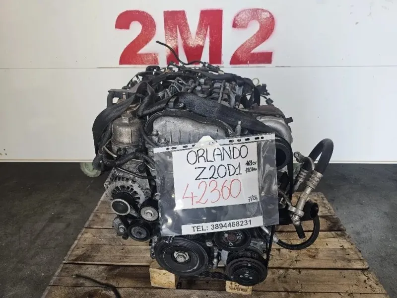 Motore Completo Z20D1 163 CV 120 KW Chevrolet Orlando 2011