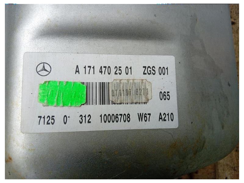 Serbatoio Carburante A1714702501 Mercedes Classe SLK R171 2004