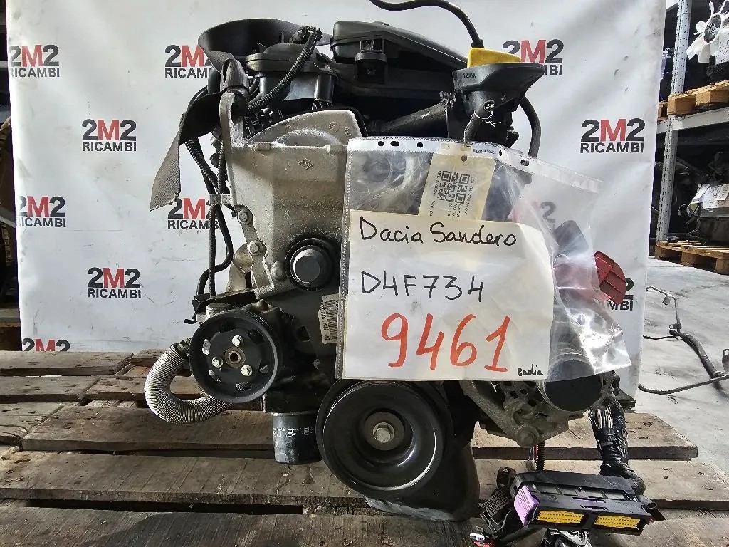 Motore Completo D4F734 75 CV Dacia Sandero I 2008