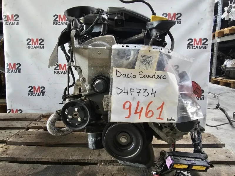Motore Completo D4F734 75 CV Dacia Sandero I 2008