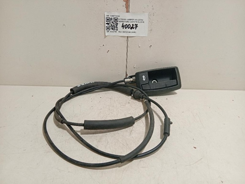 Serratura Capote 1380710080 Citroen Jumper III 2014