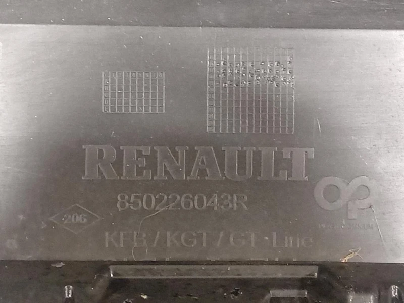 Paraurti POST 850226043R Renault Mégane IV 2016