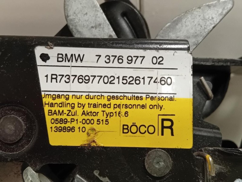 Serratura Capote DX 7376977 02 Bmw X1 F48 2015